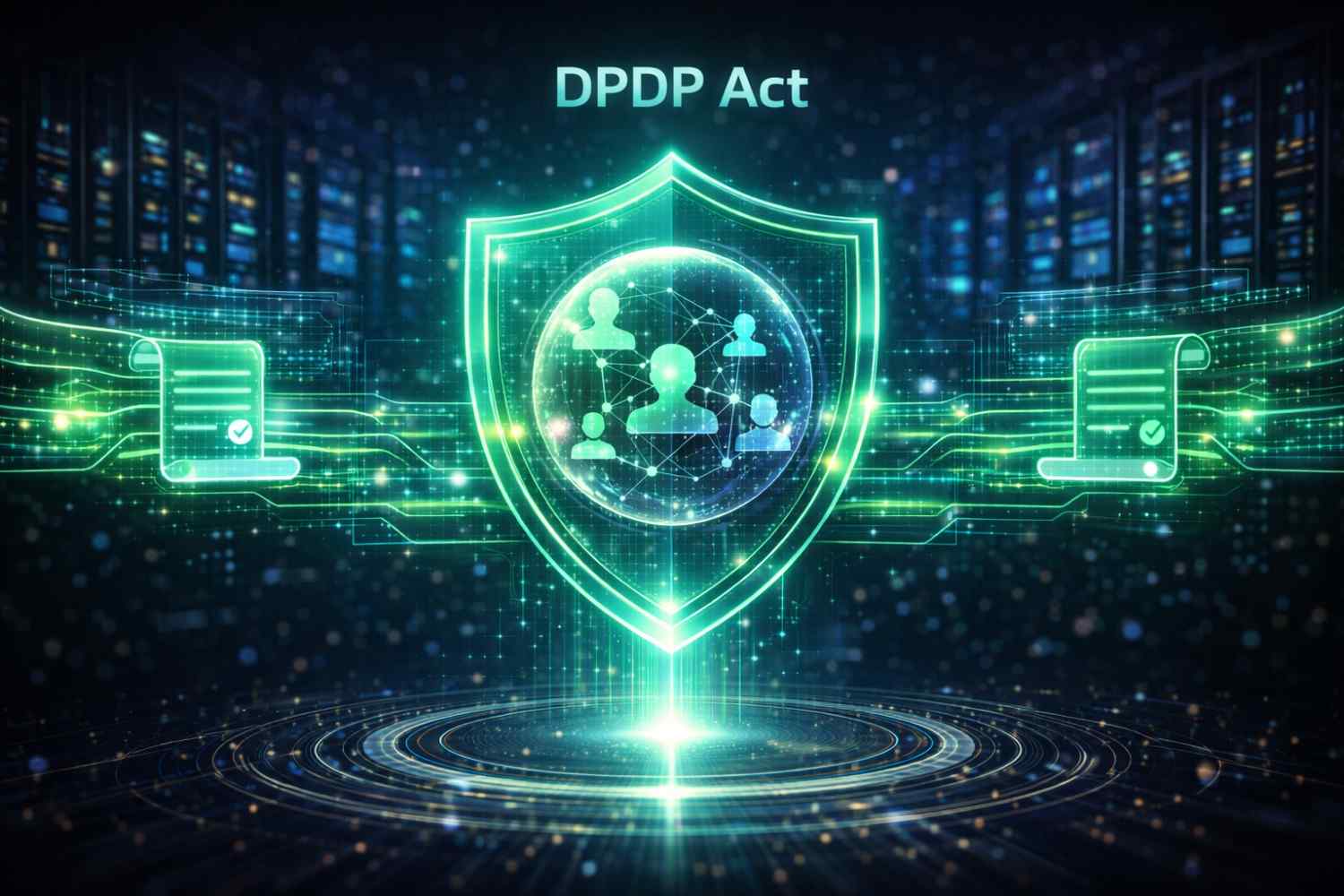 DPDP Act Privacy Illustration
